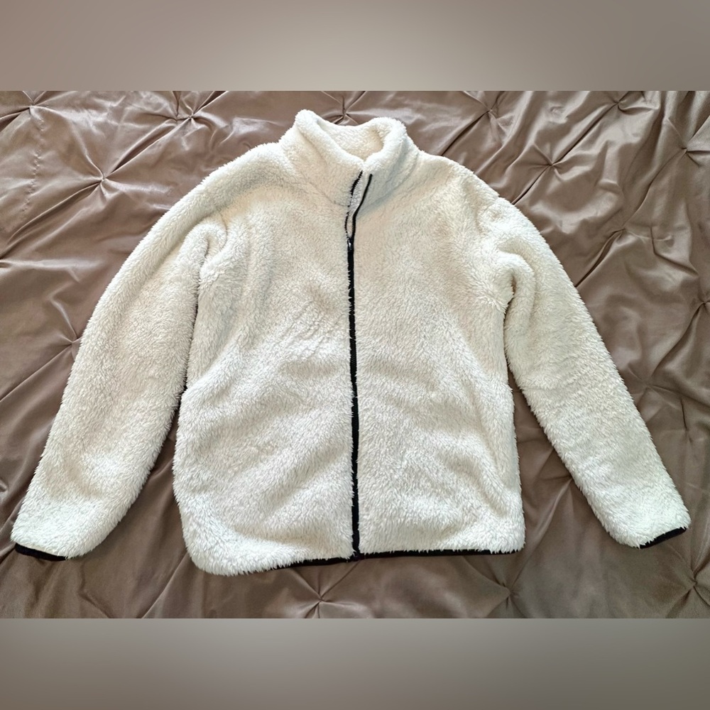 VS PINK Zip Up Teddy Jacket